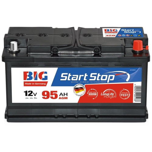 Agm autobatterie 12v - autobatterie, 95ah