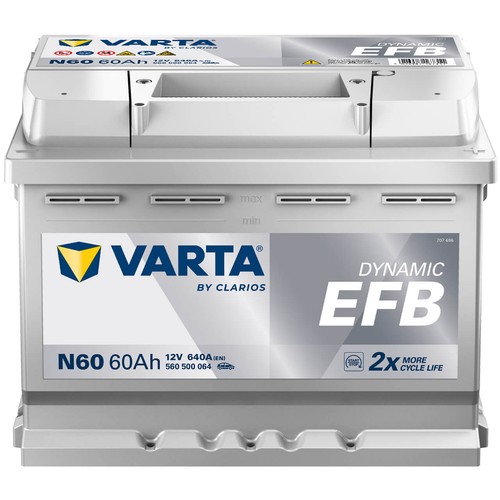 Varta n60 autobatterie efb 12v - varta,