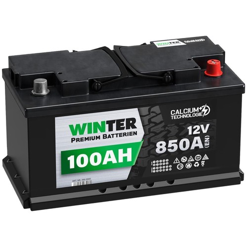 Autobatterie 100ah 12v - 100ah, winter