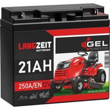 Rasentraktor GEL Batterie 12V