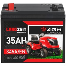 Rasentraktor Batterie 12V 35Ah