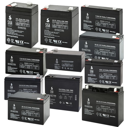 Blei akku 12v - 6v, 5ah