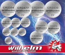 Wilhelm CR2032 CR2025 CR2016