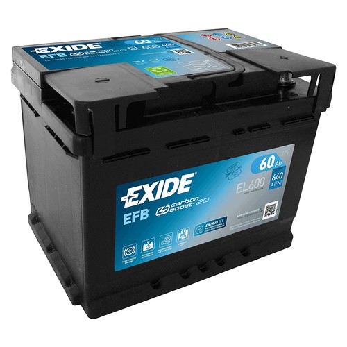 Autobatterie exide el600 12v - autobatterie,