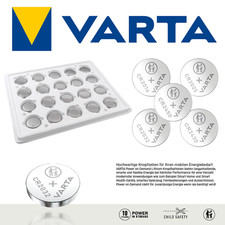 Varta Knopfzellen Bulk CR2016