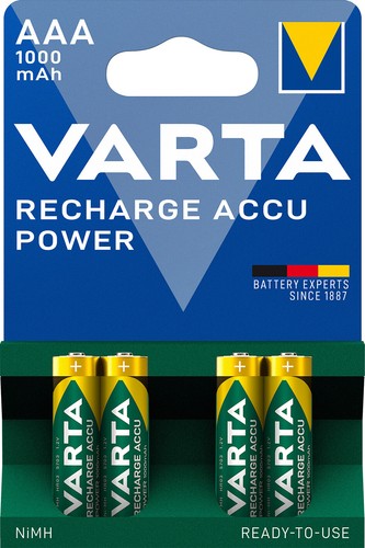 Varta power akkus - aaa, micro