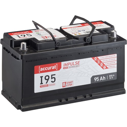 Agm autobatterie 95ah 12v - 12v, 850a