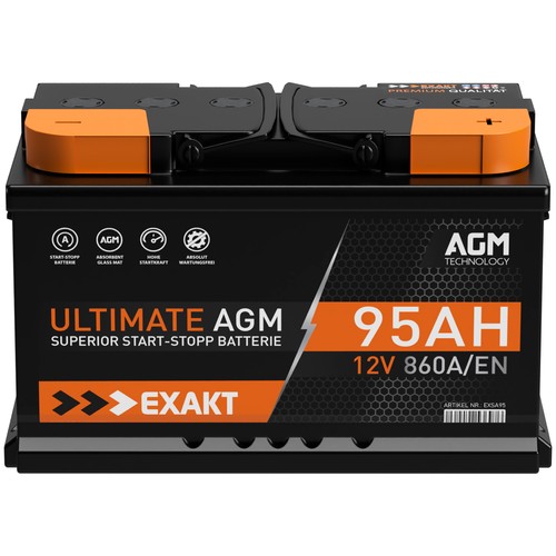 Agm batterie 95ah 12v 860a - batterie,