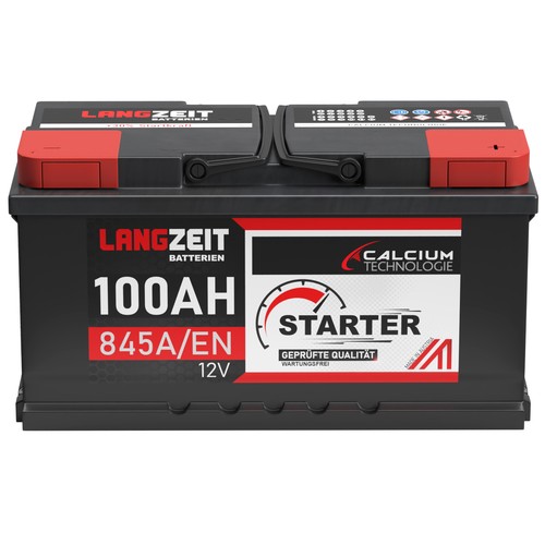 Autobatterie 100ah 12v 845a - 12v,
