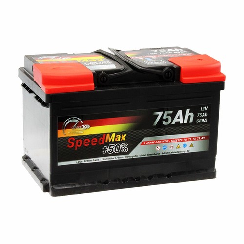 Autobatterie 75ah 12v - autobatterie,