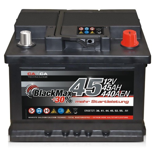 Autobatterie 12v 45ah blackmax - 12v,