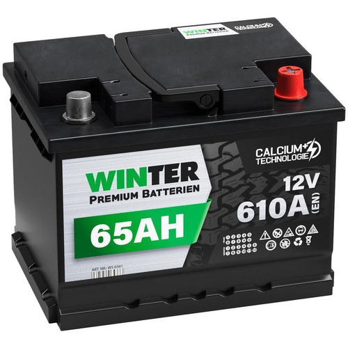 Autobatterie 65ah 12v winter - 65ah,